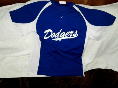 dodgers striped jersey