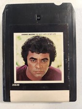 The Best Days of My Life by Johnny Mathis 8-Track Tape 