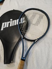 Vintage Prince Graphite Pro Series 110 Tennis Racquet 4 1/4 Grip No 2 w/ Cover