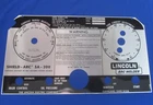Sa-200 Lincoln Welder  Black Face Green Light Faceplate L5750 OEM Quality USA