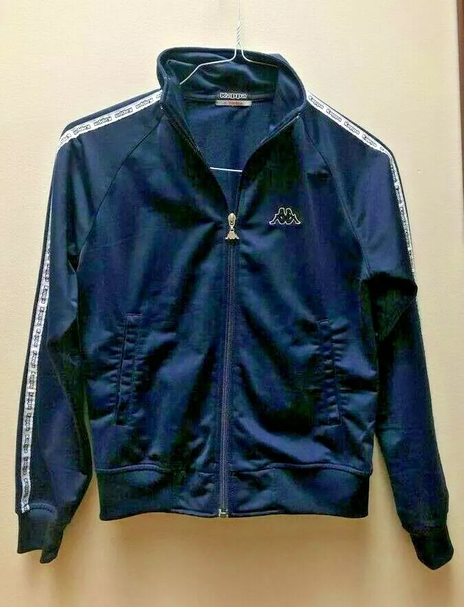 Navy blue top kappa jacket