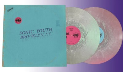 Sonic Youth Live In Brooklyn Ltd Ed Iridescent Green & Pink Shimmer Vinyl (NEW!)