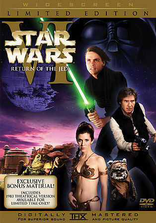 El Retorno del Jedi (DVD, 2006, conjunto de 2 discos, edición limitada pantalla ancha) - Imagen 1 de 1