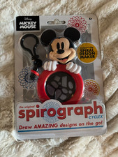 Disney Mickey Mouse Spirograph Cyclex Hasbro Spiral Design Maker NEW SEALED