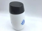 Vtg Cornflower Sugar Shaker (Hong Kong) - RARE Black lid