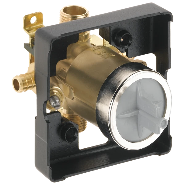 Delta Universal Bañera y Ducha Áspero PEX Crimpado Latón Certificado Reacondicionado