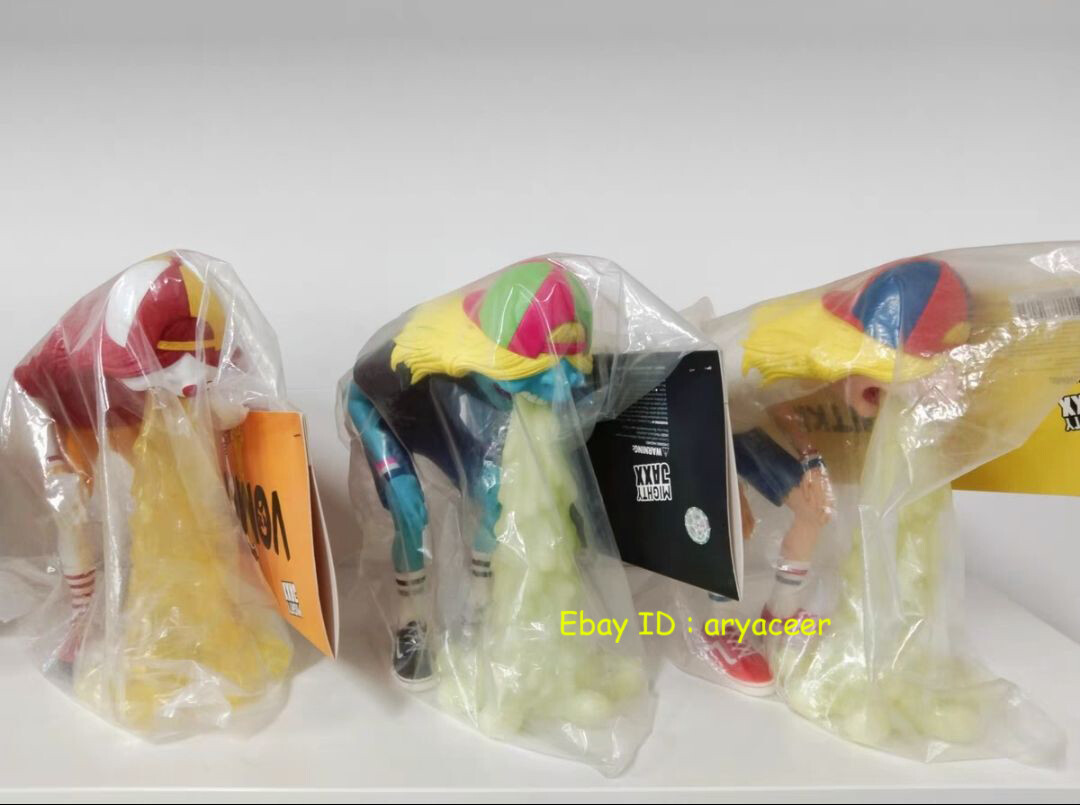 Mighty Jaxx Vomit Kid By Okeh a Set Collectible 6 Figures Model In