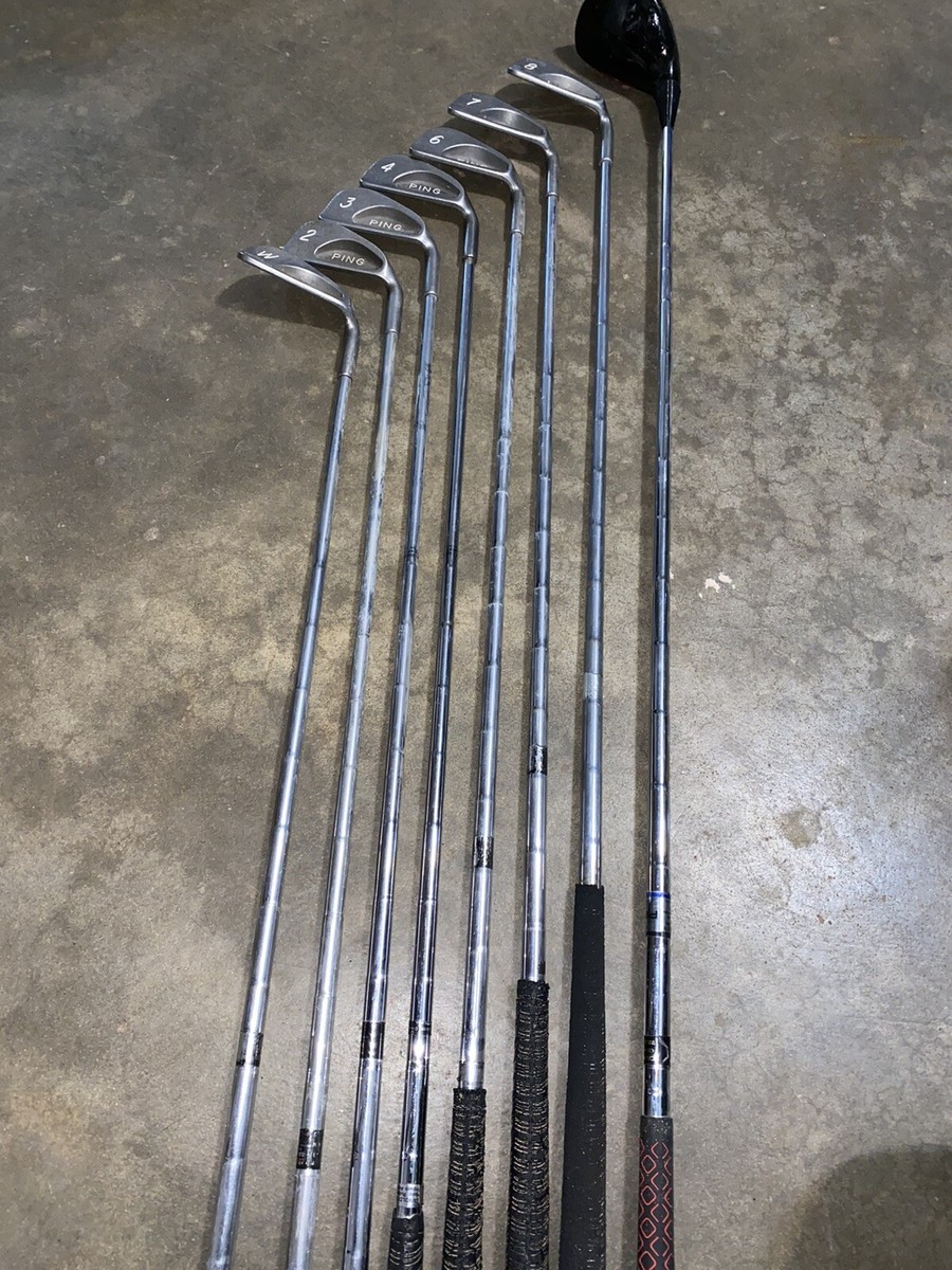 Vintage I2 Ping Karsten I Black Dot (7) Irons (1) Eye 2 1