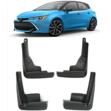 Set Splash Guards Mud Flaps Guards For 2019-2022 Toyota Corolla Hatchback New