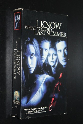 I Know What You Did Last Summer VHS Tape Cassette VCR Horror