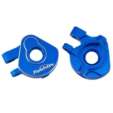 NEW Powerhobby Aluminum Steering Knuckles / Blocks FOR Traxxas TRX-4M Blue TRX4M