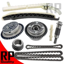 Timing Chain Kit Camshaft Adjuster Actuator For Mercedes Benz M270 M274 C300