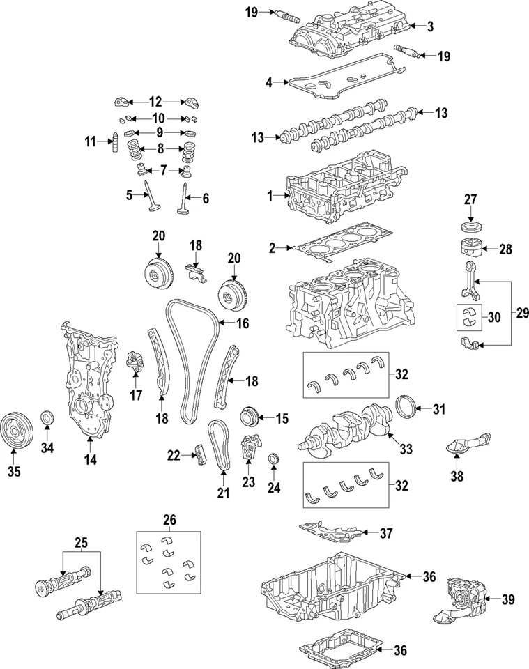 Genuine GM 2013-2022 Chevrolet GMC Buick Cadillac ATS Engine Rocker Arm 12693909 - Image 2 of 2