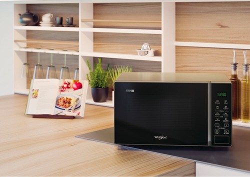 Whirlpool Forno a Microonde Combinato con Grill 20Lt 700W Nero Silver MWP 203 SB - Foto 2 di 5