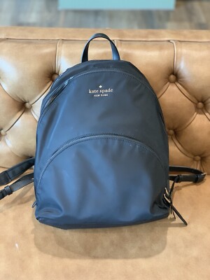 Kate Spade New York Karissa Nylon Medium Backpack Black | eBay display picture 3