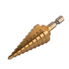 Step Drill HSS Steel Titanium Cone Bit Hole Metal Cutter Tool 4 - 22mm