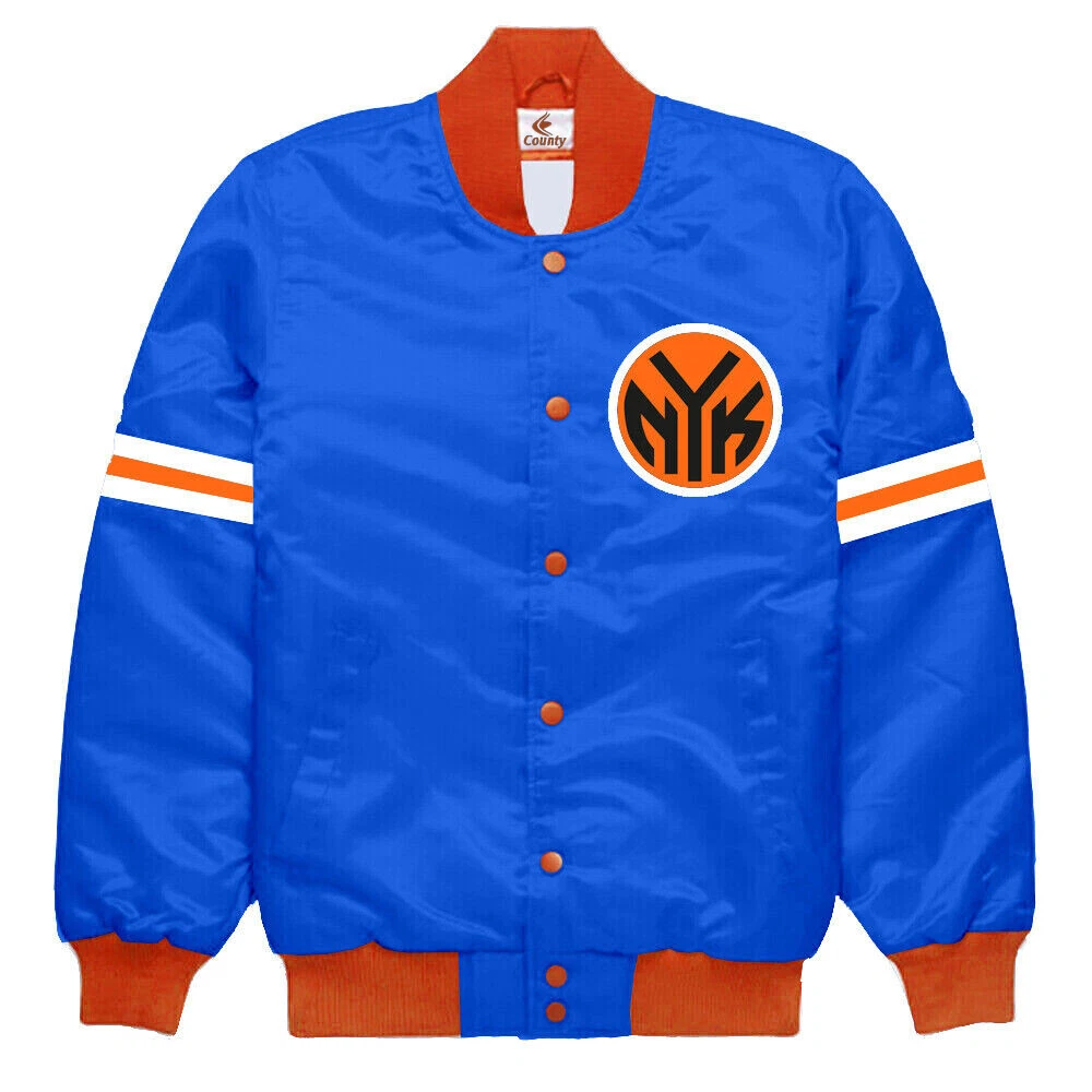 Knicks letterman jacket hotsell