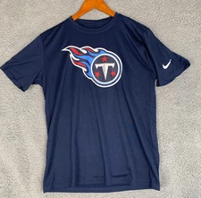 Tennessee Titans Nike Dri-Fit Men's Legend Logo Performance T-Shirt Size-MEDIUM