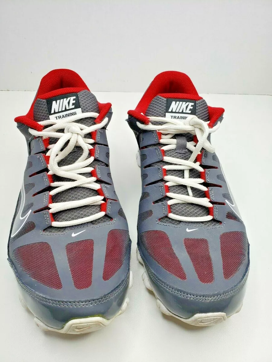 Nike reax gray and red new arrivals