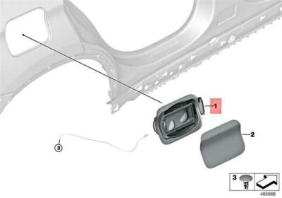 NEU BMW X1 F48 X1 16D 18D 18DX 20D 20DX SAV-ABDECKUNG POT 51177458867 ORIGINAL
