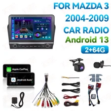 Android 13.0 For Mazda 3 2004-2009 Car Stereo MP5 Radio GPS WiFi CarPlay 2+64G
