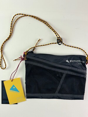 Klättermusen ショルダーバッグ ブラック Klattermusen - 廃盤 KLATTERMUSEN 2way ブラック ナイロン ショルダー