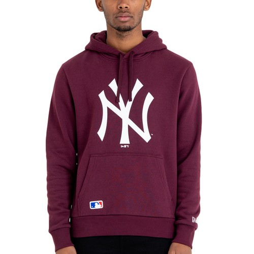 New Era New York NY Yankees MLB Team Logo Pullover Sweatshirt Hoodie