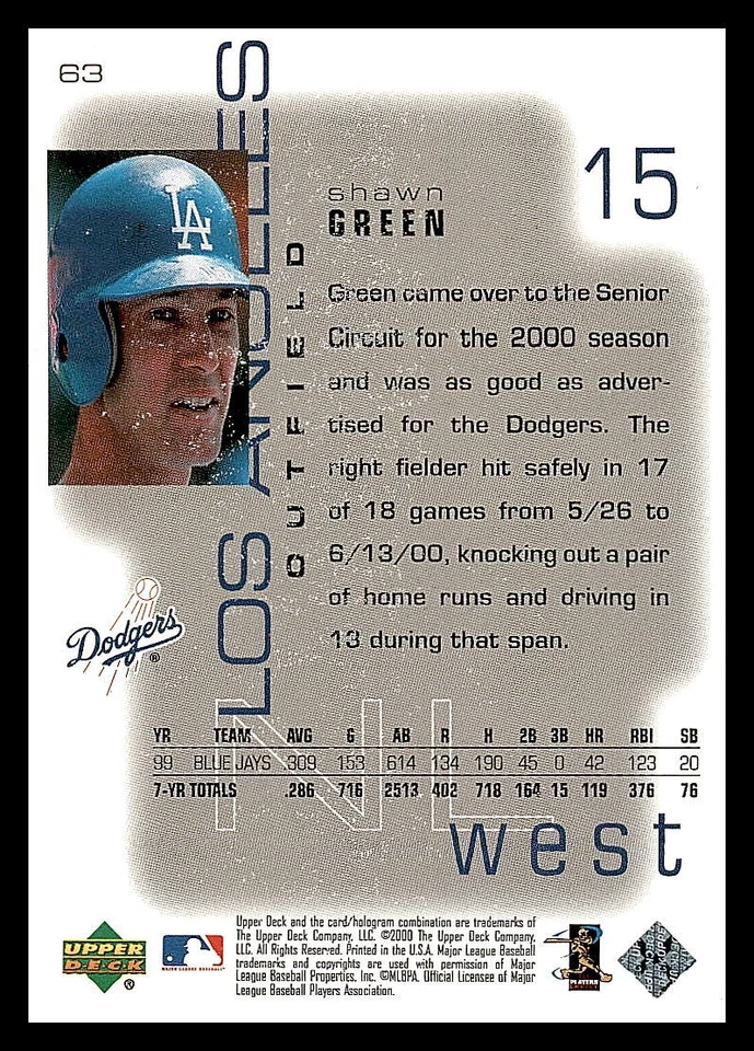 2000 Upper Deck Baseball - Pros & Prospects - Image 2 of 2