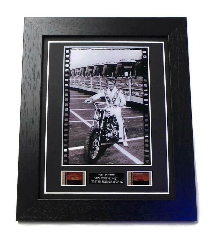 LUCKY MONKEY GIFTS EVEL KNIEVEL ORIGINAL FILM CELLS UNIQUE GIFT CULT MOVIE VINTAGE MEMORABILIA