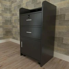 New Trolley Rolling Salon Cabinet Trolley Spa 3-layer Stylist Station Equipment