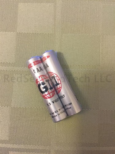 4 piece AAA LR03 D5323 D5923 G.I. GI Bulk 1.5V heavy duty Carbon battery ! - Picture 5 of 6