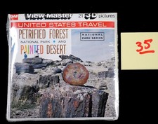 PETRIFIED FOREST Painted Desert View-Master 3 Reel Packet A365 - NEW UNOPENED