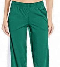 Aquaguard Women's S Fleece Green Sweatpants Athletic Pants Athleisure Track NEW