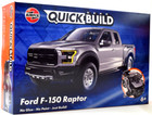 Airfix QUICK BUILD Ford F-150 Raptor Snap Together Plastic Model Car Kit J6053