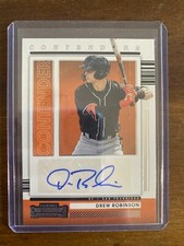 2021 Panini Contenders Drew Robinson Auto San Francisco Giants