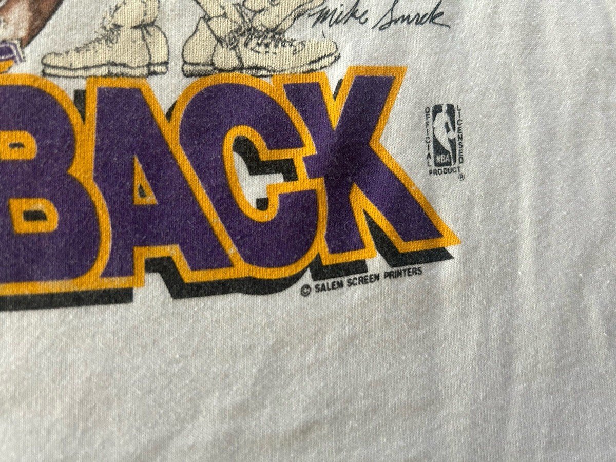 T-shirt Vintage Salem Lakers Magic Johnson Années 90 - Taille S Homme