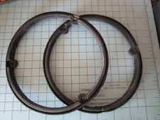 Ferrari Mondial 8 Qv 3.2 T Oem Real Tail Light Lens Rubber Gaskets Pair