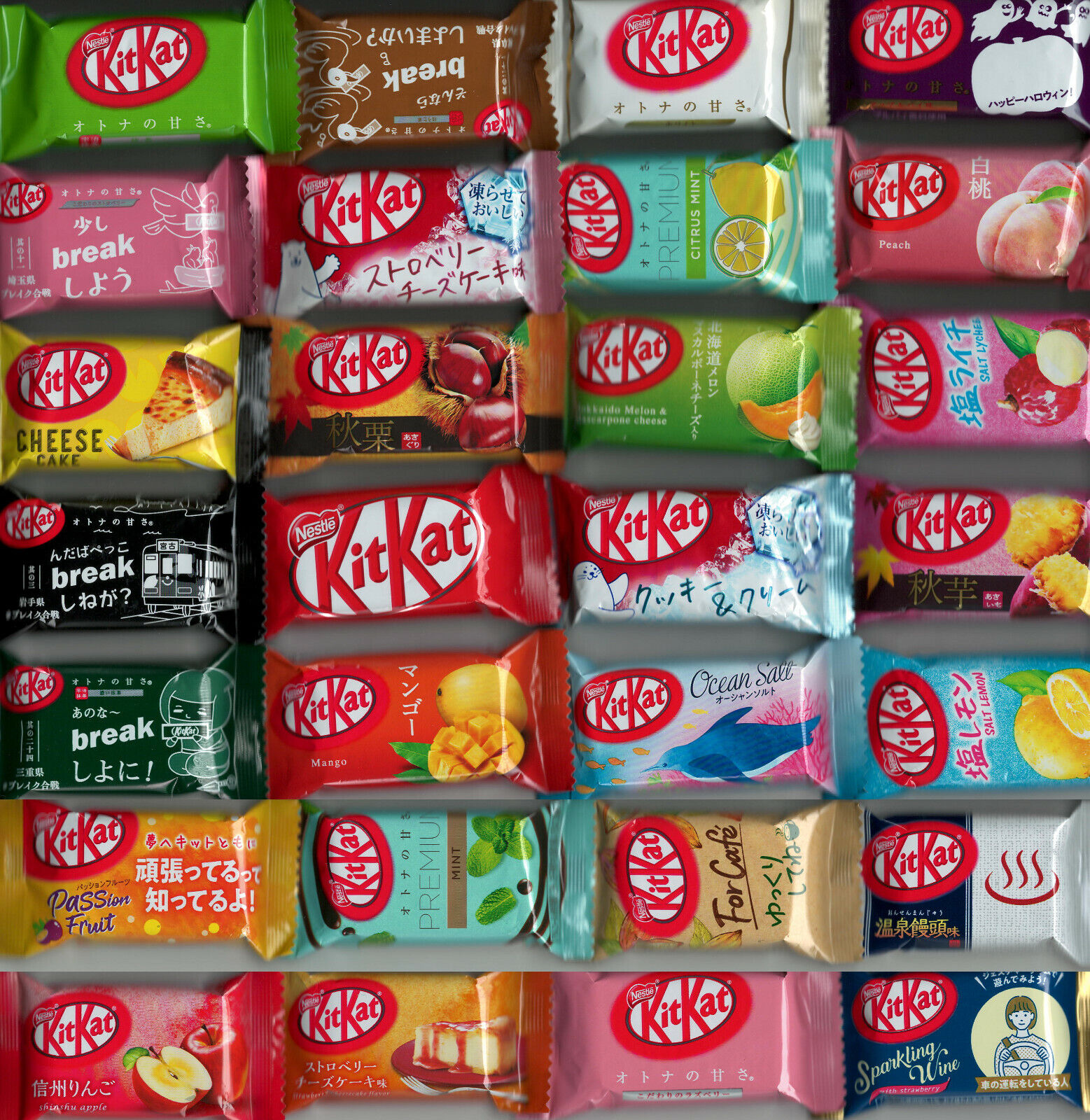 Nestle Kit Kat Special Assortment 5 different flavors 51pcs – WAFUU JAPAN