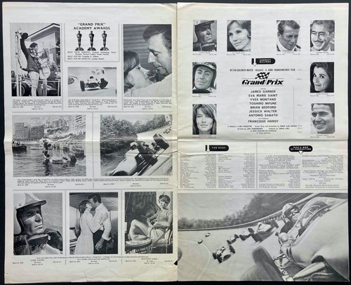 Grand Prix ORIGINAL UK Press Campaign Book John Frankenheimer James Garner 1966 - Picture 2 of 10