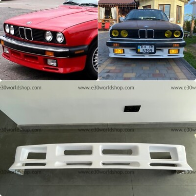 BMW E30 | Cow Catcher FRONT SPOILER | BUMPER | LIP | VALENCE USA style BODY KIT