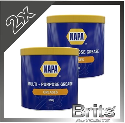 2x NAPA Mehrzweck Radlagerfett Lithium LM2 WANNE 500g