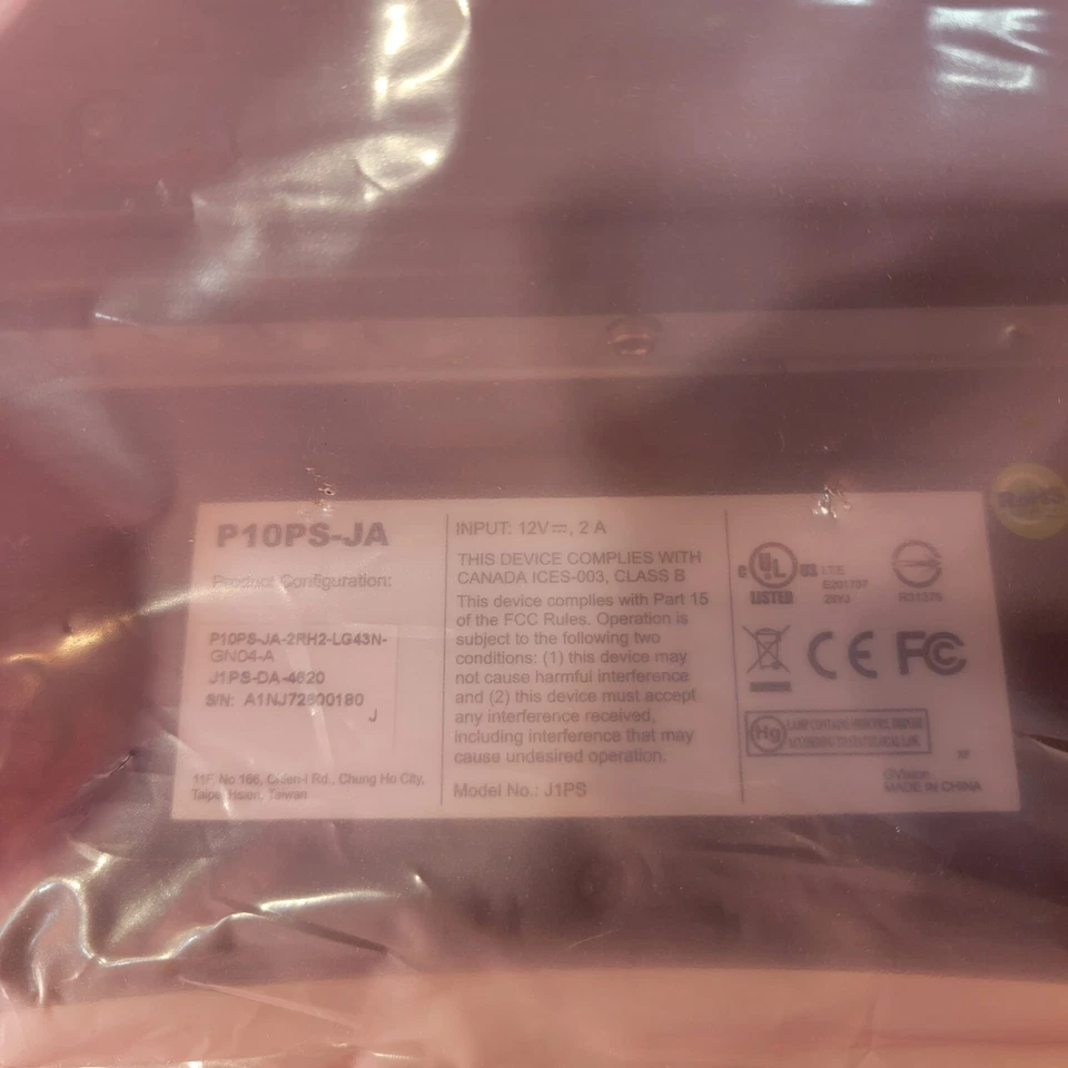 GVISION J1PS-DA-4620 10.4″ Resistive Serial USB Touchscreen TFT Display w/ CD - Image 4 of 4