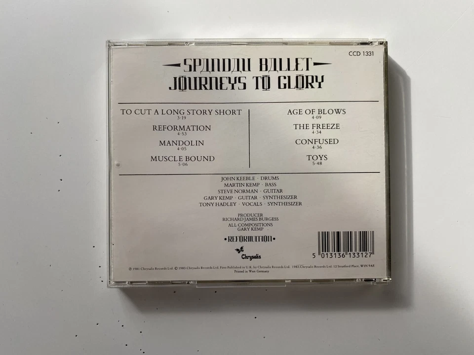 CD, Album, Spandau Ballet – Journeys To Glory - Bild 3 von 3