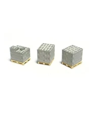 N Scale Accessories - 211044 - Concrete blocks on pallets