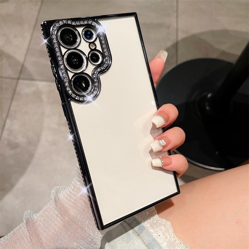 For Samsung S25 Ultra S24 S23 S22FE Plus Glitter Girly Shockproof Phone Cover - Picture 8 of 14
