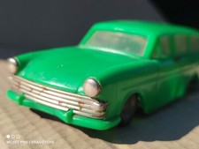 VINTAGE OPEL REKORD CARAVAN TOY CAR 1963 FRICTION LEMEZ FOREIGN HUNGARY GREEN