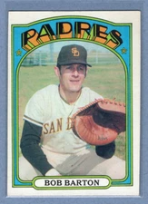 1972 Topps #39 Bob Barton (c) EX-MT  GO315