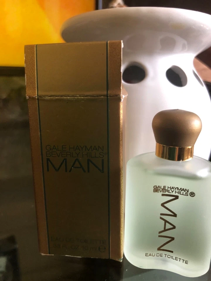 Gale Hayman Beverly Hills Hombre Miniatura Nuevo en Caja Para Hombre Colonia Foto 2 de 3