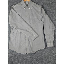 Brooks Brothers Regent Stripe Non Iron Supima Cotton Men Button Down Shirt 16 35