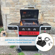 Grill Igniter for Charbroil Gas2Coal 3 Burner 463370519 463370516 463340516 4663